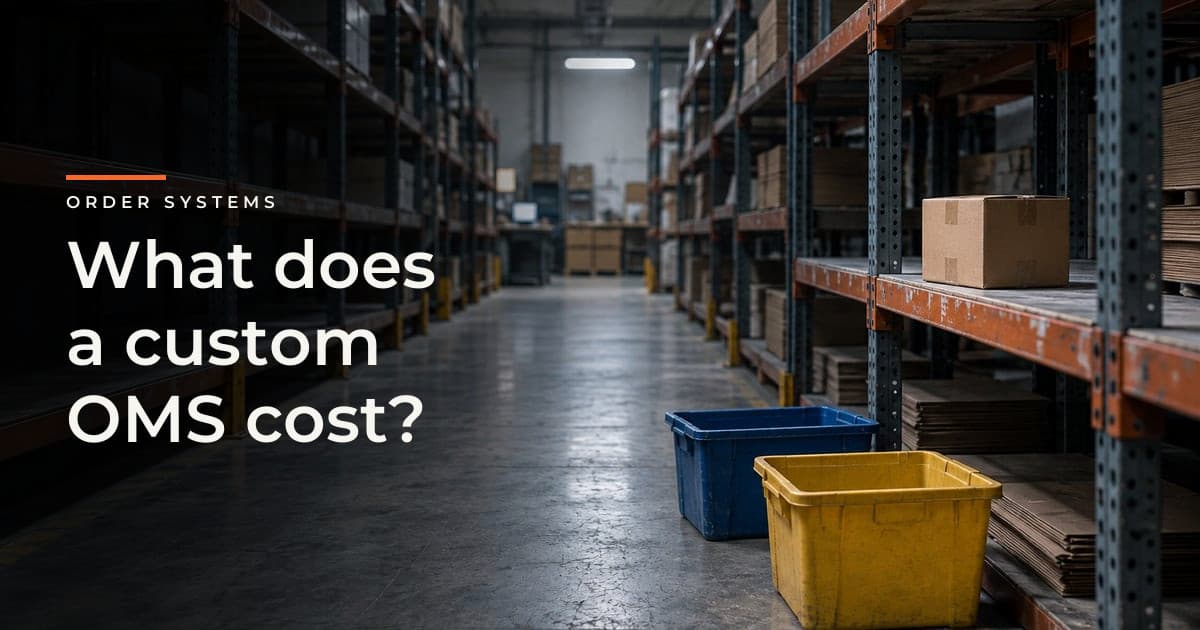 How Much Does a Custom Order Management System Cost?