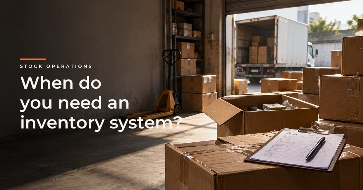 When Does Your Ecommerce Business Need an Inventory Management System?