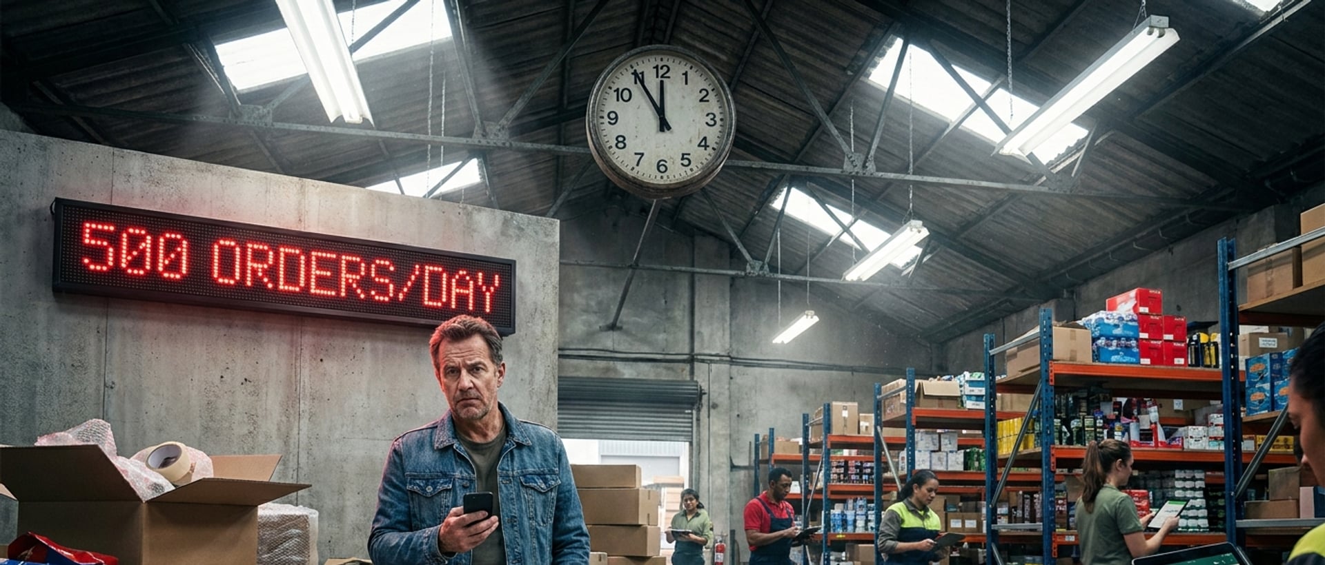 The 500-Orders-a-Day Breaking Point - Where Ecommerce Ops Collapse First