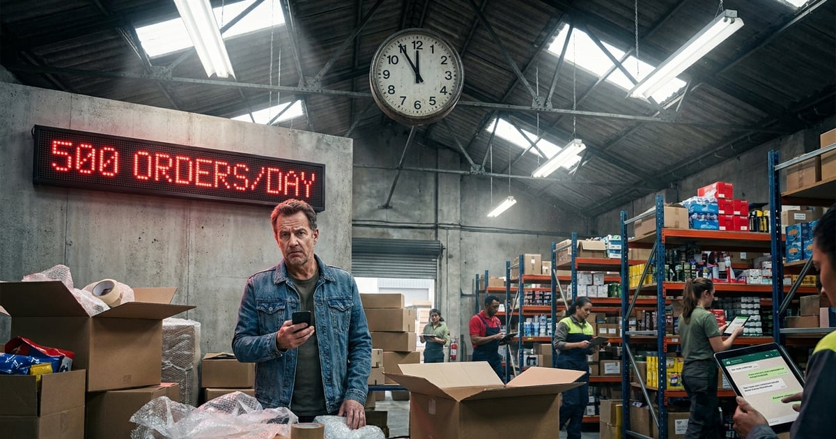 The 500-Orders-a-Day Breaking Point - Where Ecommerce Ops Collapse First