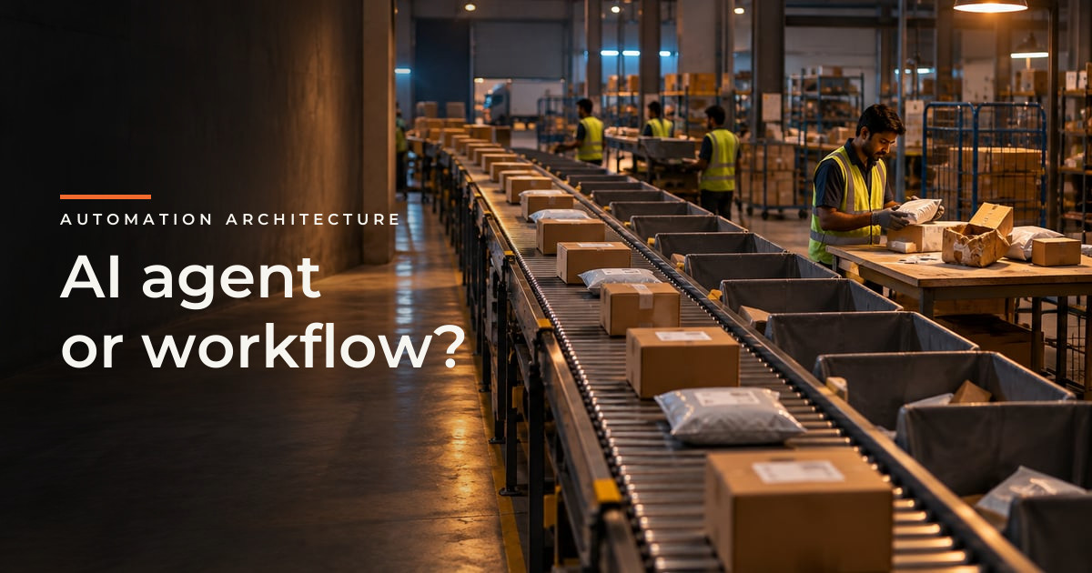 AI Agent vs Workflow Automation - Which Does Your Business Actually Need?