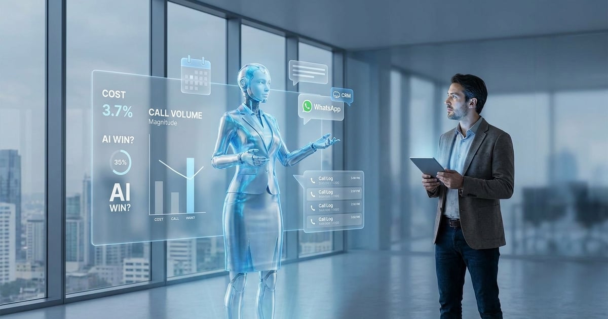 AI Receptionist vs Answering Service vs Hiring - The Real Math for Indian Businesses