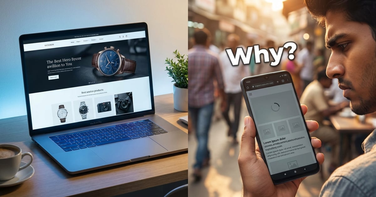 Mobile-First Isn't Optional - Why 70% of Your Buyers Never See Your Desktop Site